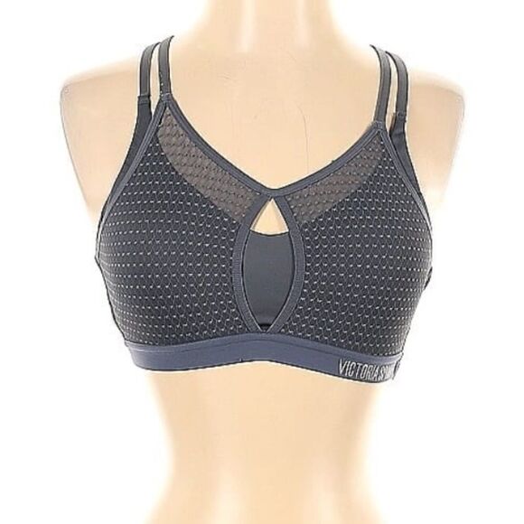 VICTORIAS SECRET Sport MESH Overlay Sports Bra - Picture 1 of 4